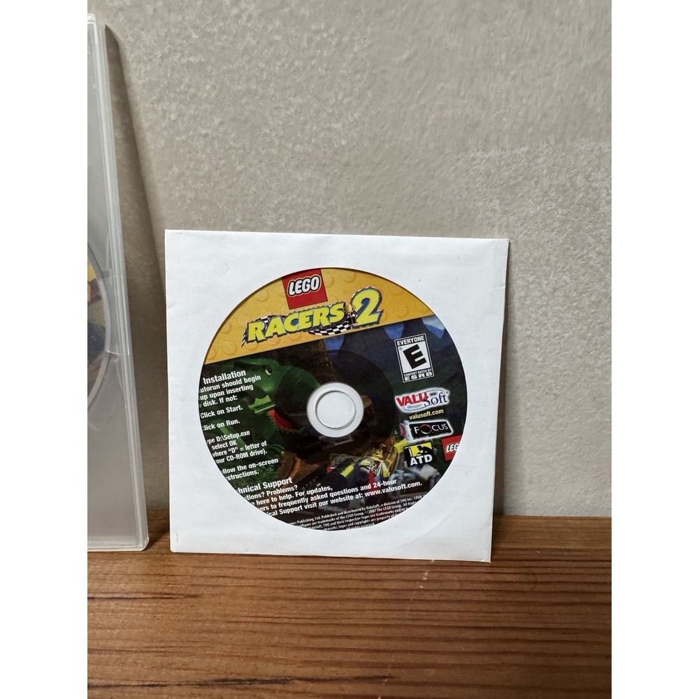 LEGO Racers & LEGO Racers 2 PC CD-ROM Game Bundle Discs Only Retro Untested - Picture 3 of 5